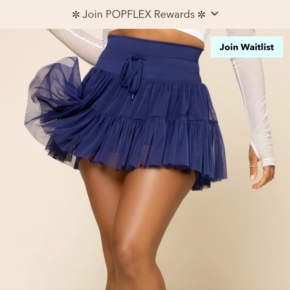 DO NOT BUY. LOOKING FOR POPFLEX SKORT IN BLUE SAPPHIRE
